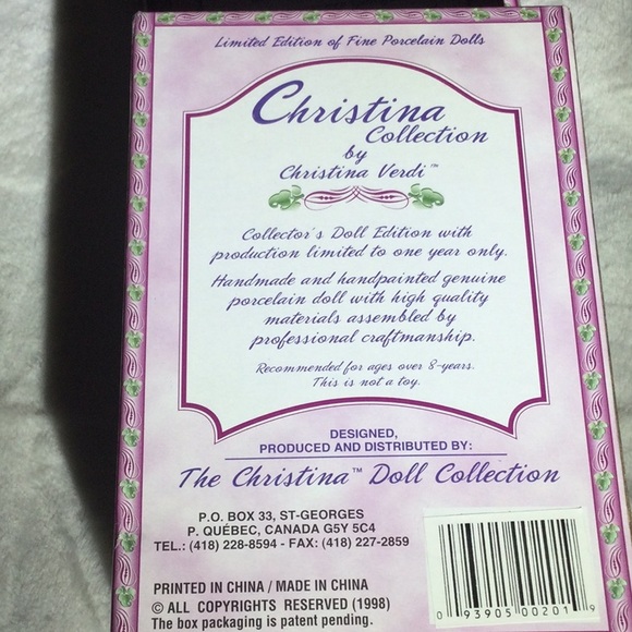 Curt Girl Doll with Porcelian face & Hans by Christina Collection - Picture 2 of 9